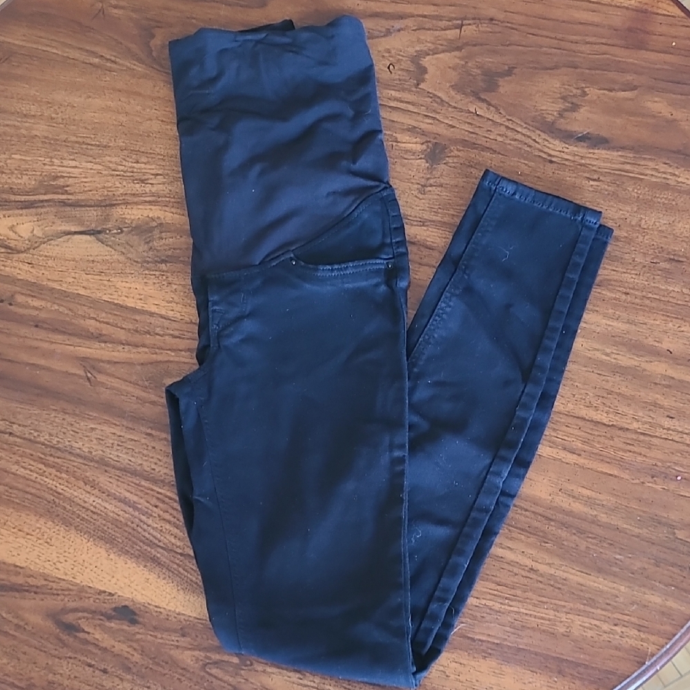 H&M Maternity Black Jeggings with Stretchy Fit